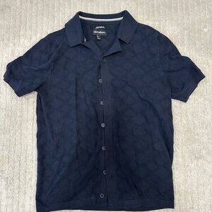 Navy Blue Men's Shirt